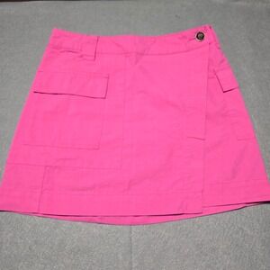 Future Collective Gabriella Karefa-Johnson Pink Cargo Wrap Skort Womens 2 Mini